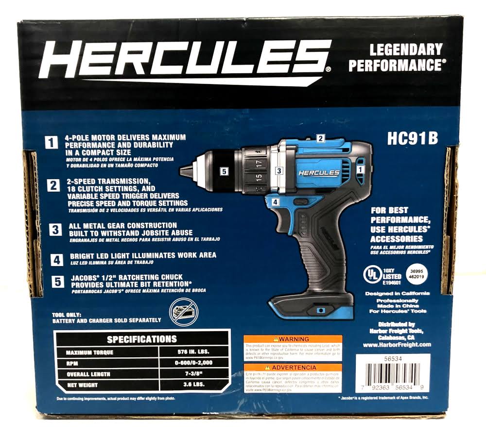 Cordless 1/2 in. Compact Drill Driver a7