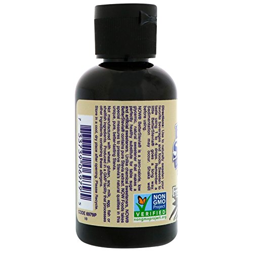 Vanilla Liquid Stevia Sweetener 2oz k7