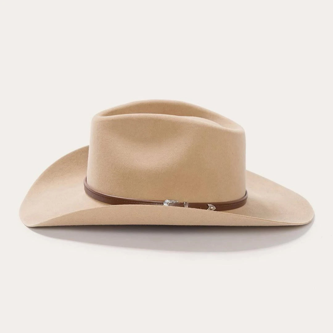 Felt Hat with Leather Band 7k