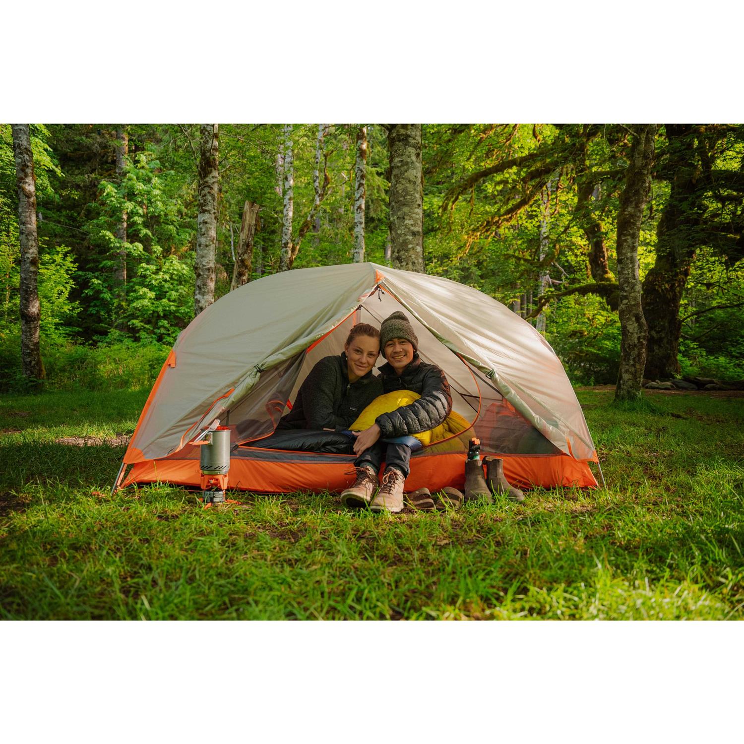 Outdoor 2 Person Backpacking Tent Lightweight 3-Season Freestanding Camping Hiking a7