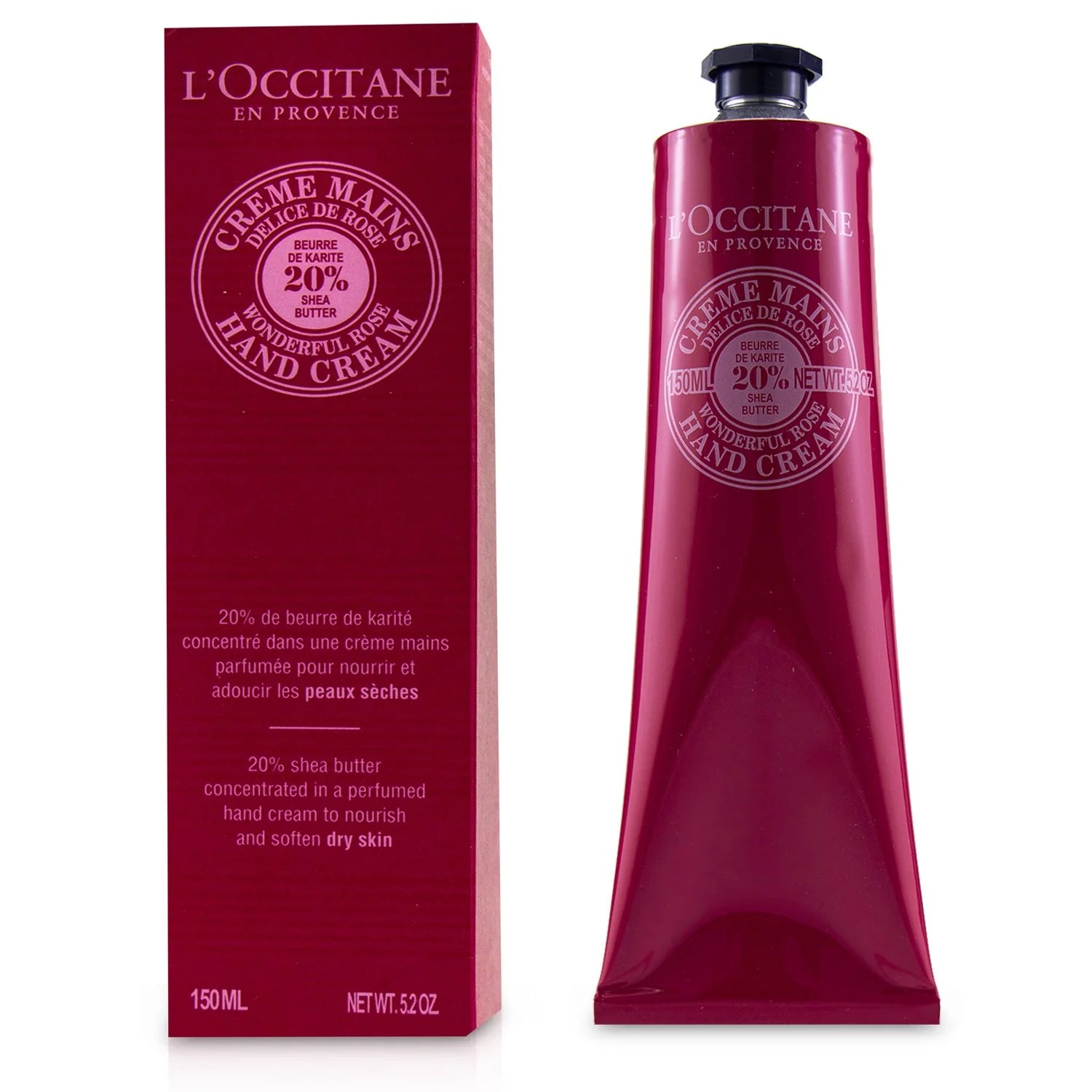 Shea Butter Hand Cream Rose 150ml a7