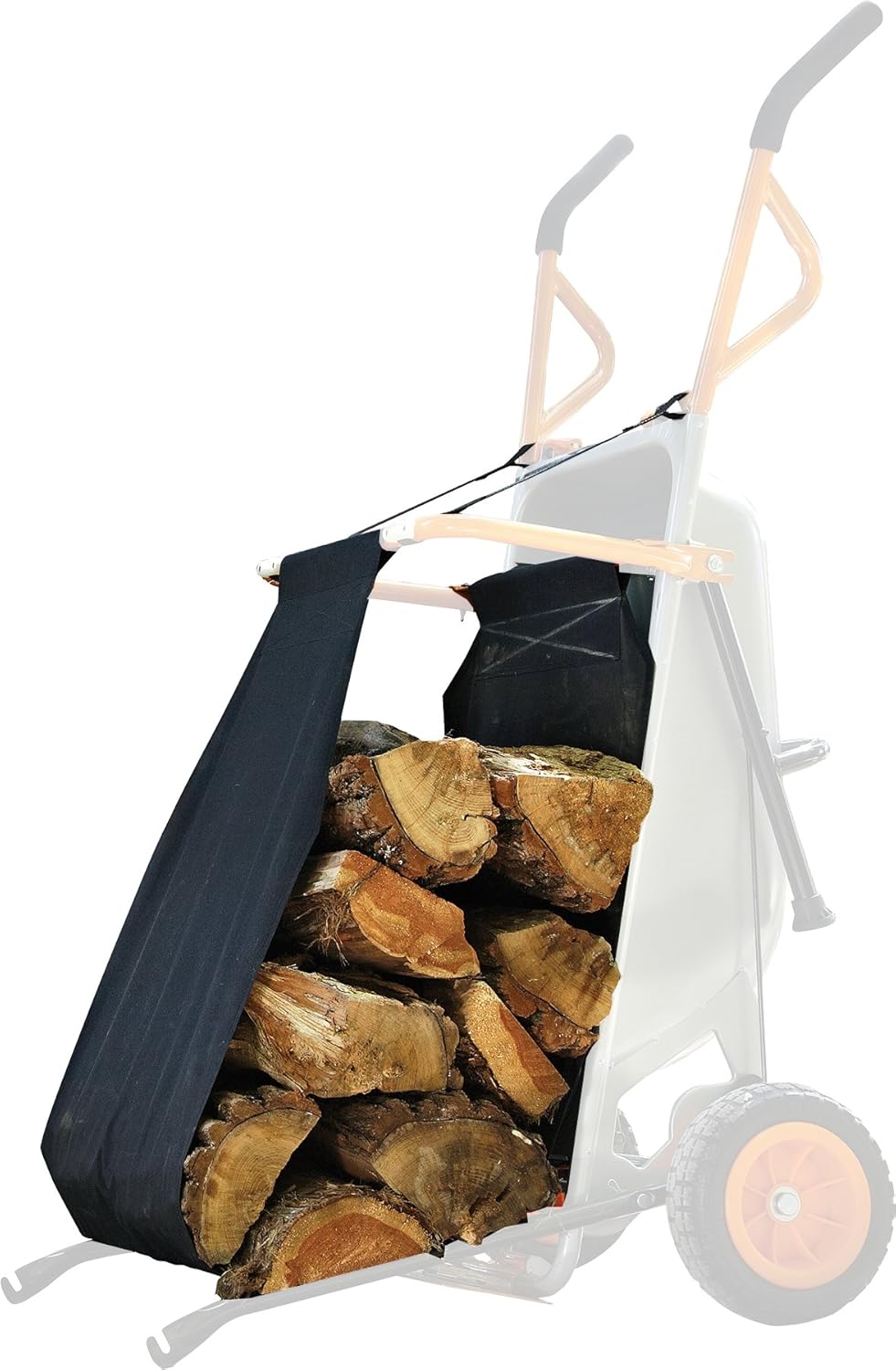 Yard Cart with Firewood Carrier 8-in-1 a7