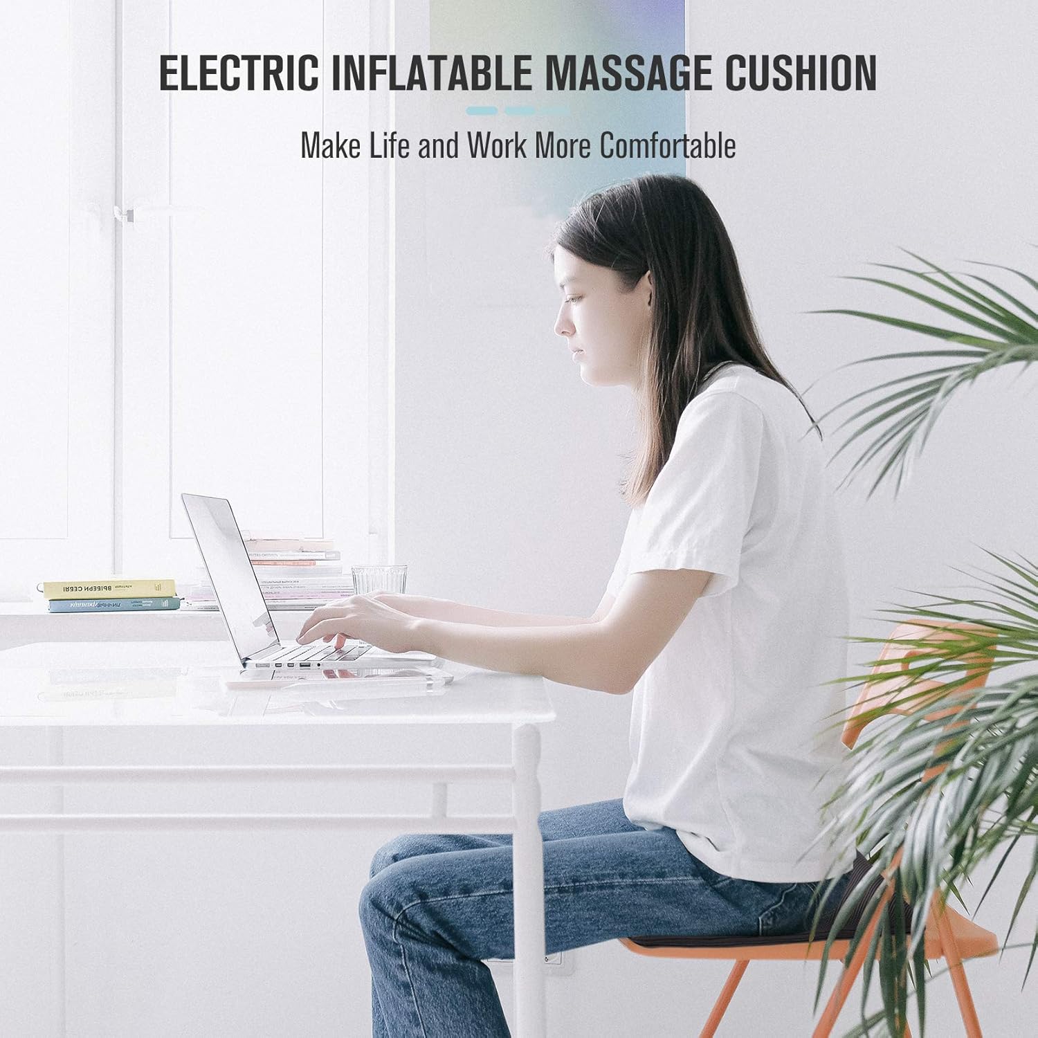 Inflatable Air Seat Cushion with Massage Mode k7x