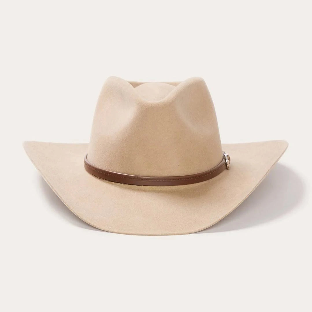 Felt Hat with Leather Band 7k