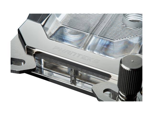 CPU Water Block Acrylic RGB LED Chrome k7x