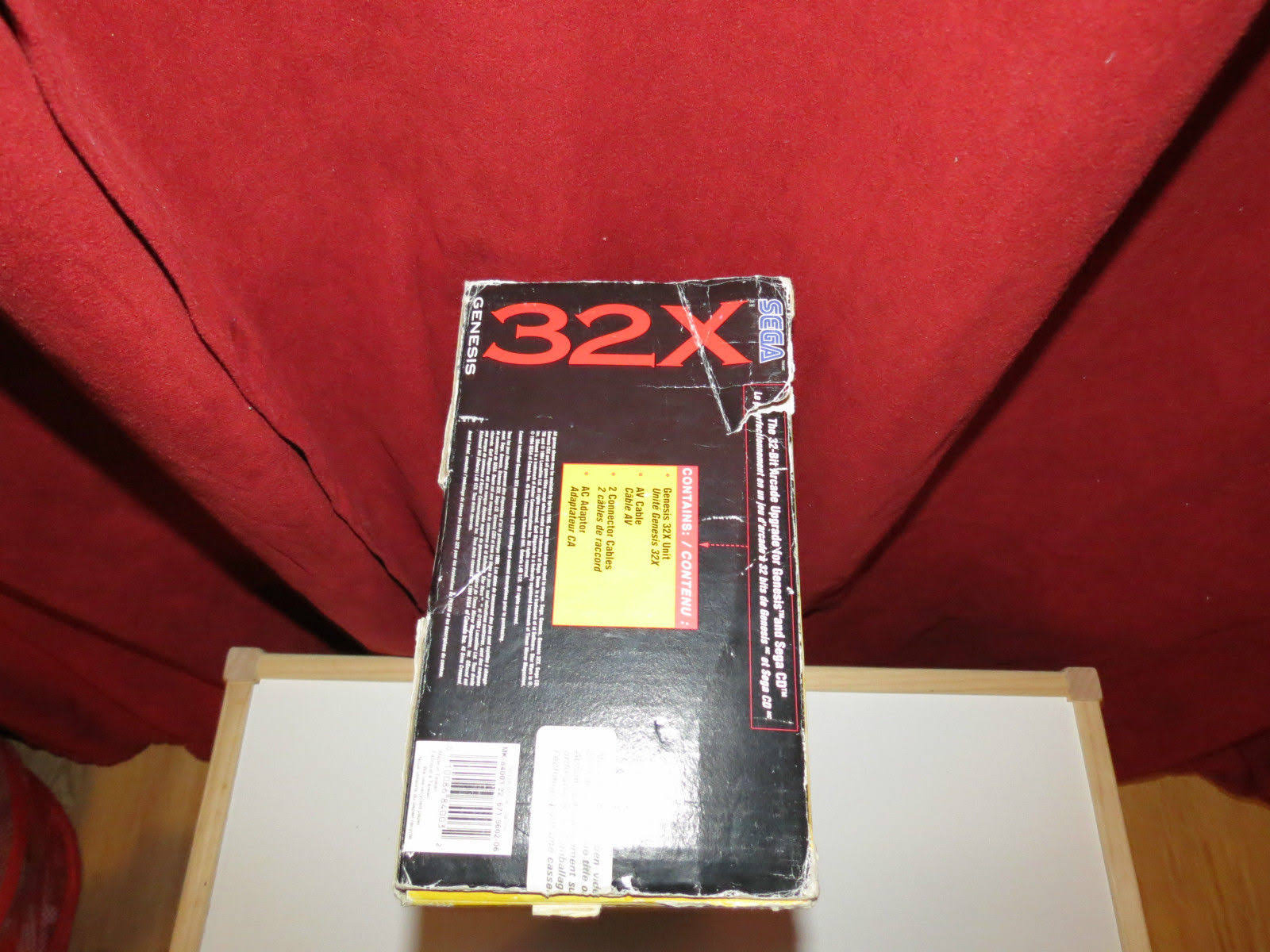 32X System Console with Power Supply & Link Cable a7