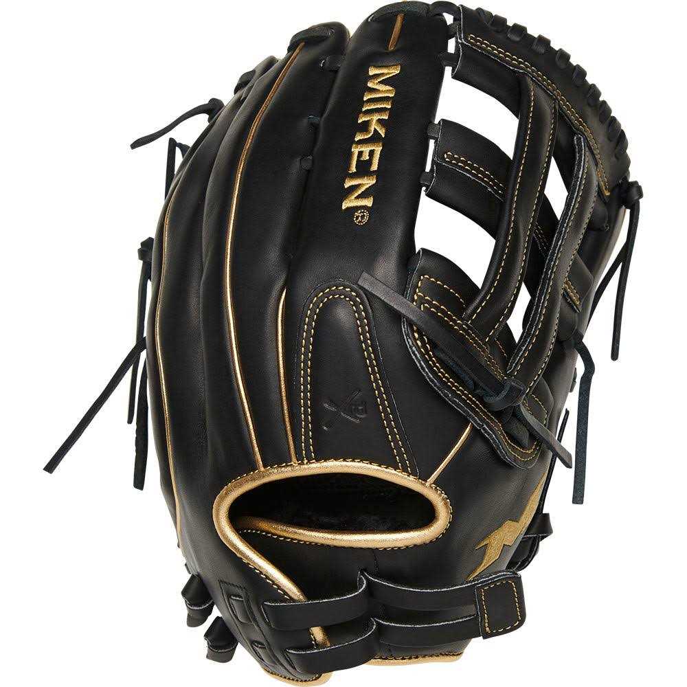 Miken Gold Pro Series 13.5 inch PRO135-BG Slowpitch Softball Glove - Sports Supplies Online Store