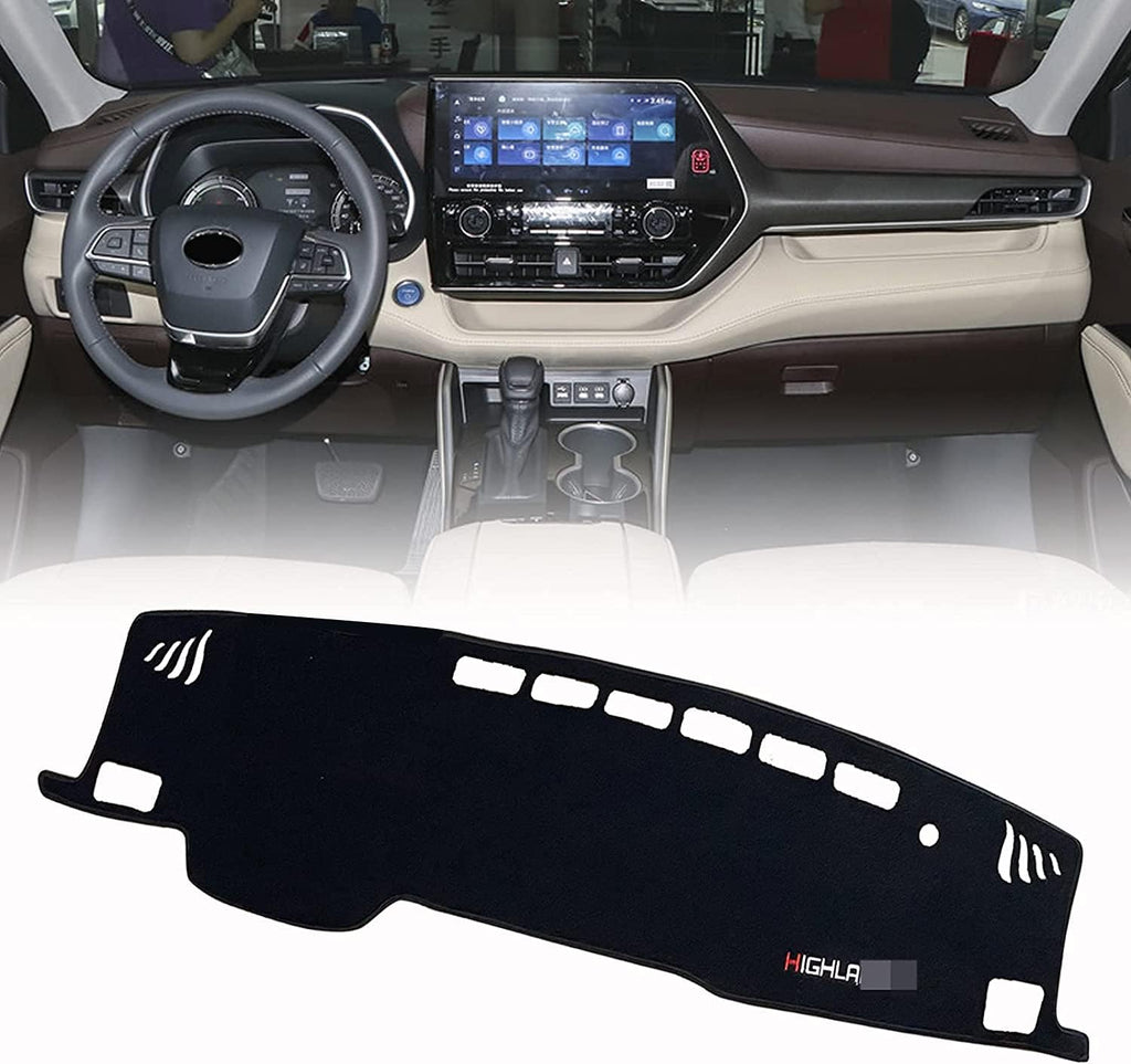 Custom Fit Dashboard Cover Center Console Mat Protector Sunshield Pad Carpet HUD Style a7