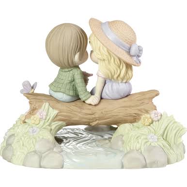 Porcelain Figurine, Caught in Current of Love Limited Edition k7m