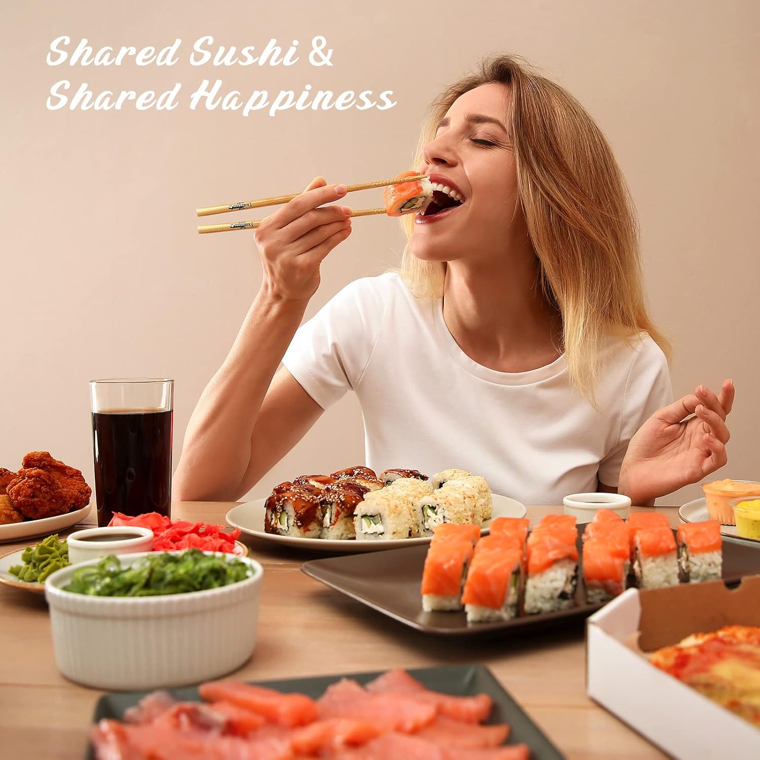 Sushi Making Kit with Bamboo Mat and Chopsticks a7