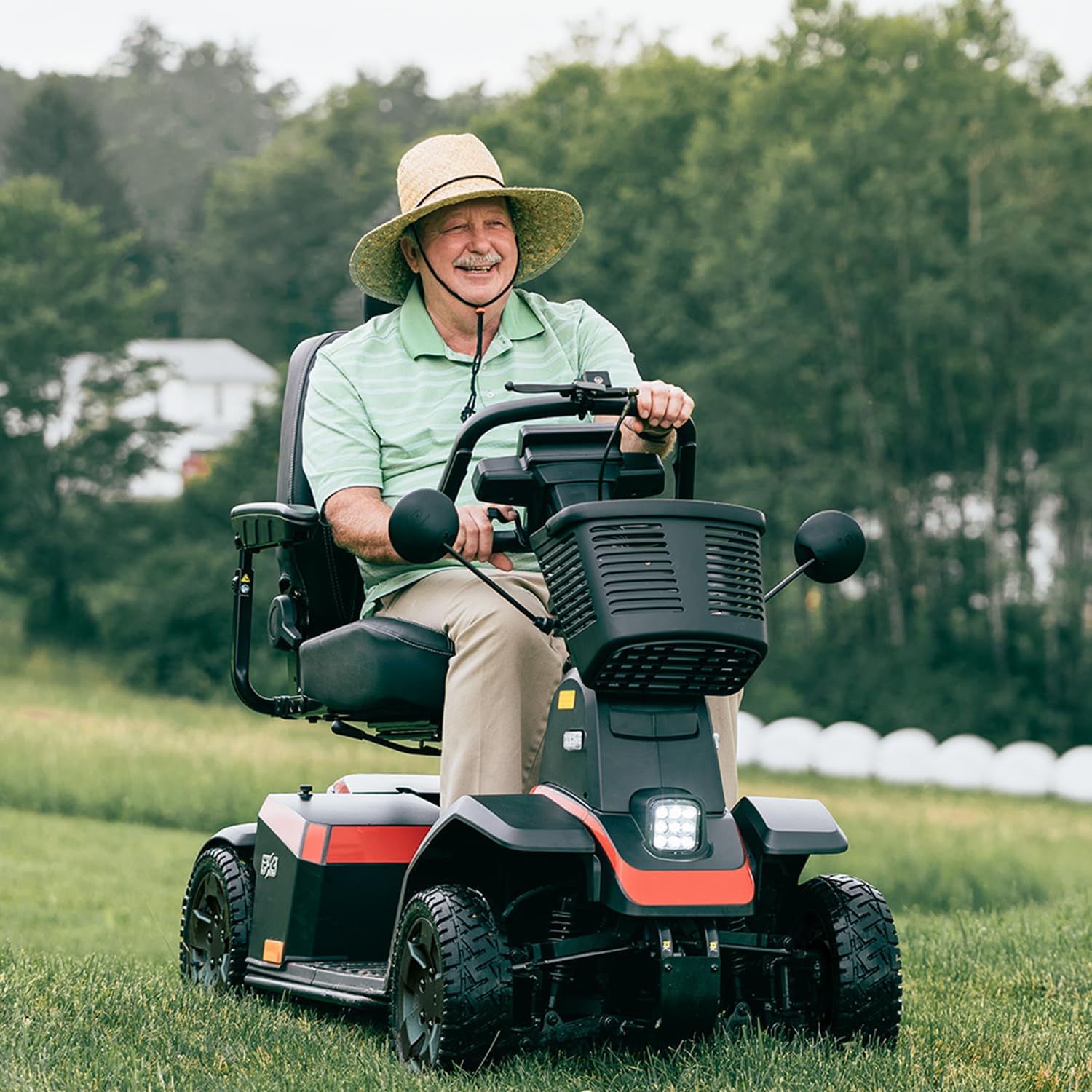 Mobility Scooter for Adults 4-Wheel Outdoor Travel Electric a7