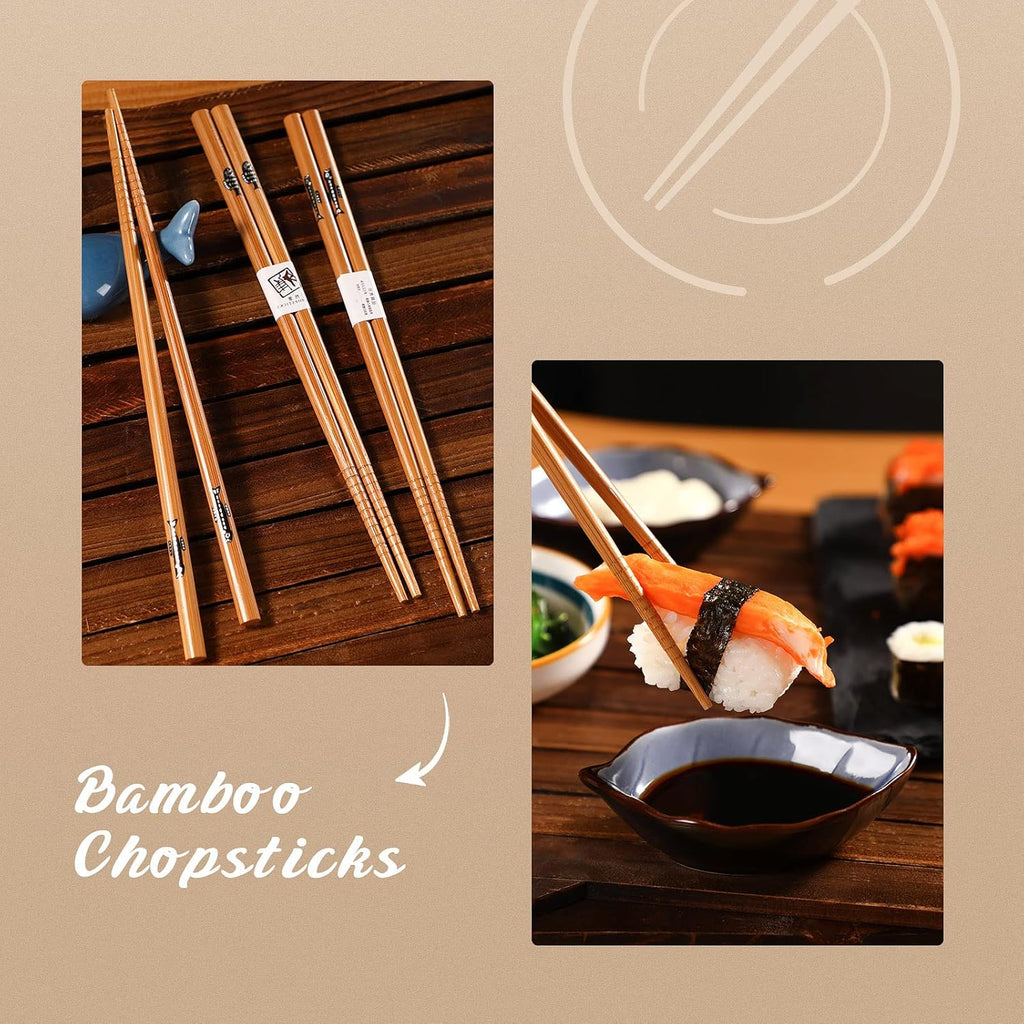 Sushi Making Kit with Bamboo Mat and Chopsticks a7