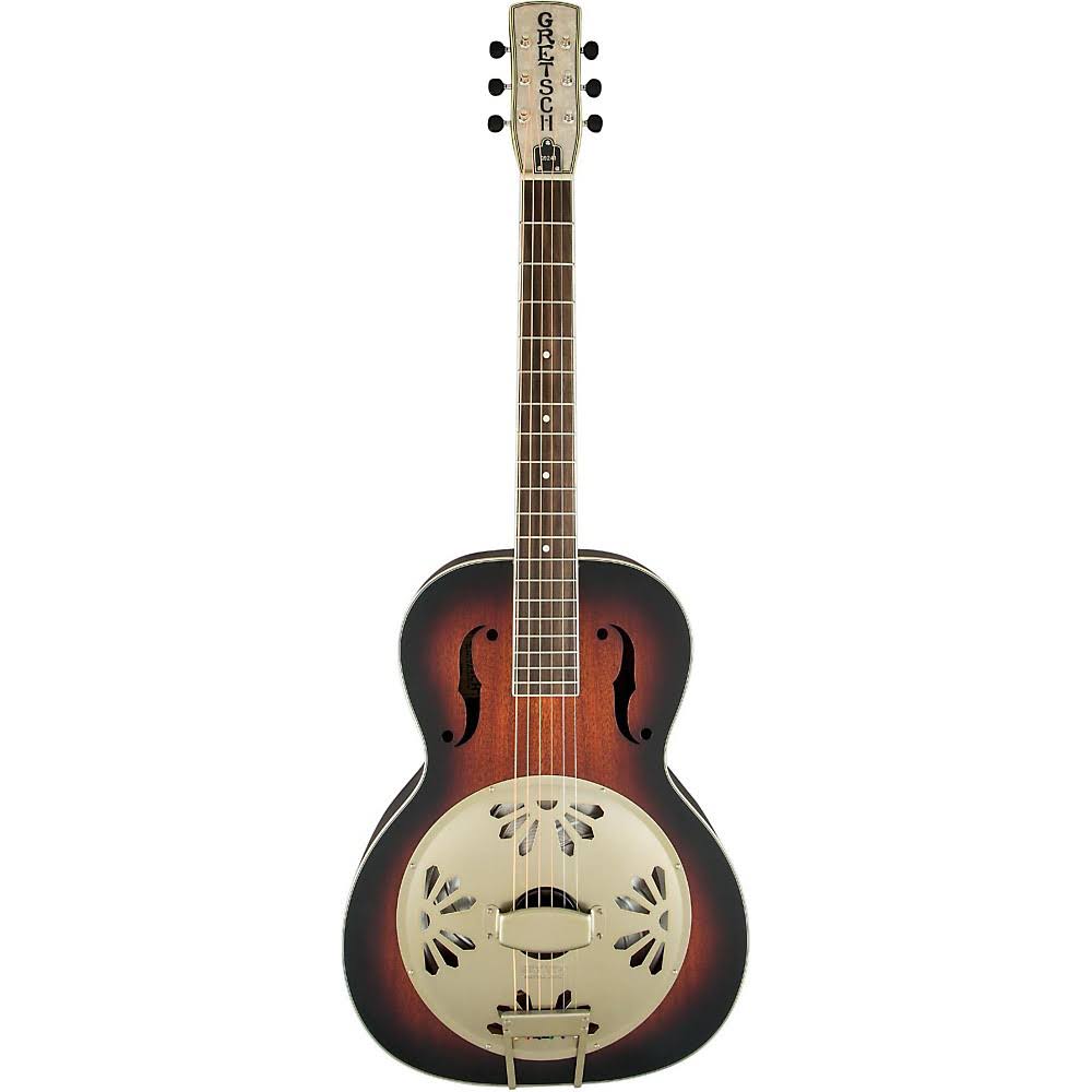 Resonator Guitar Acoustic-Electric Sunburst k7m