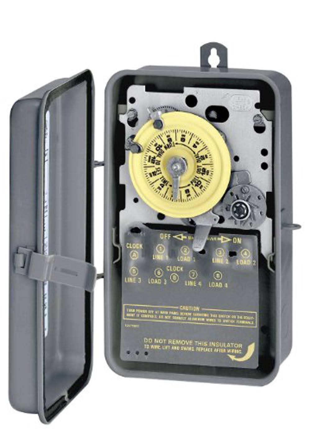 Intermatic T1471BR Electromechanical Timer,24 Hour,4Pst