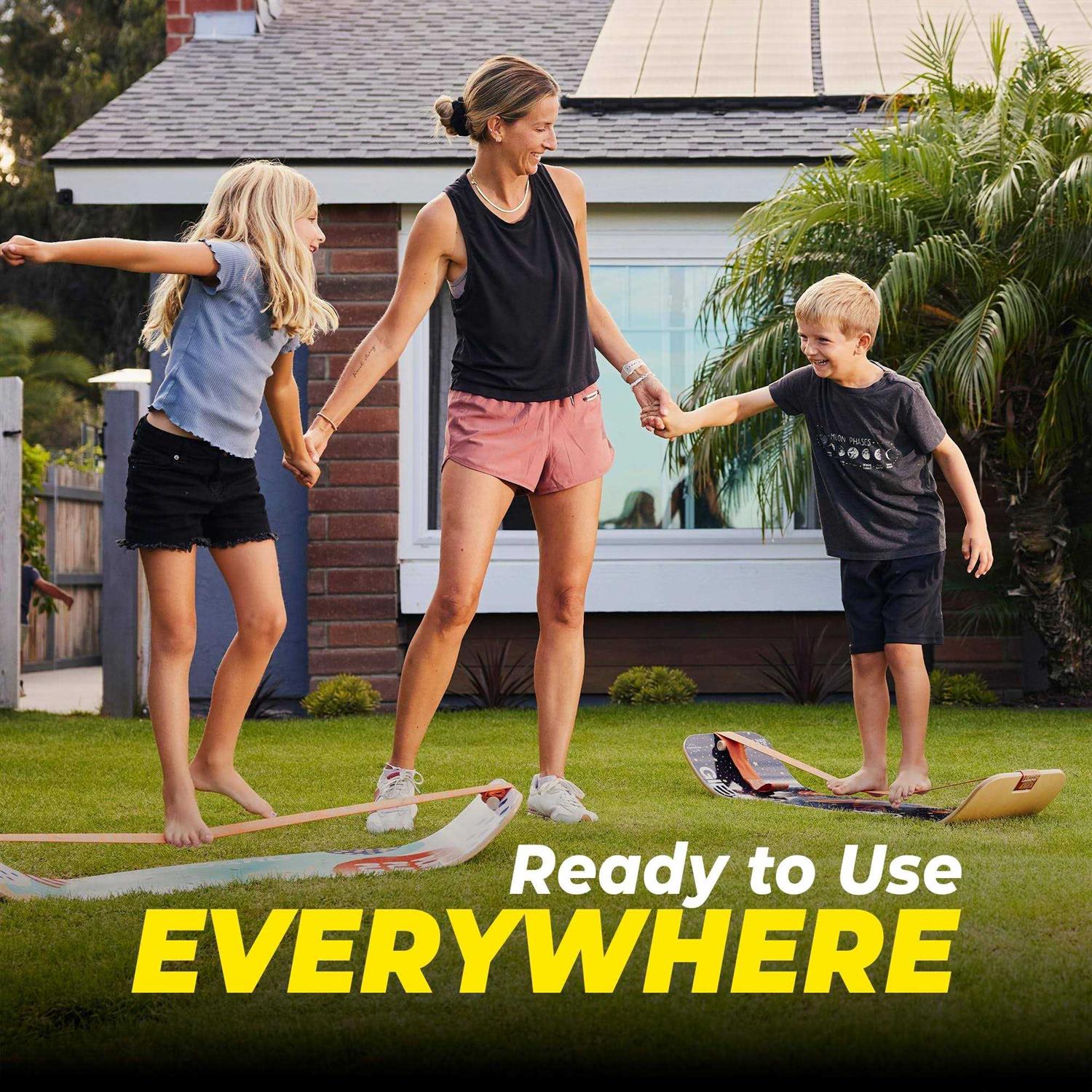 Balance Board for Adults Kids Home Gym Training a7
