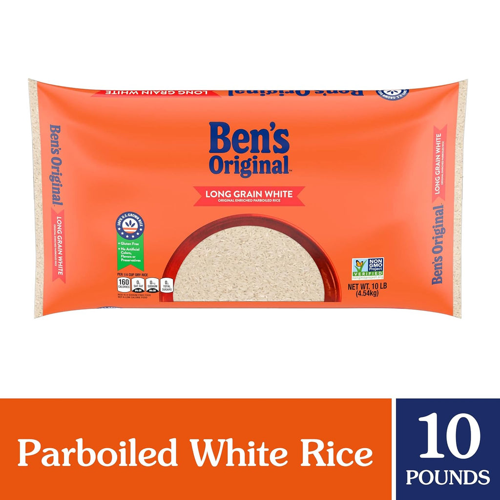Enriched Long Grain White Rice Parboiled 10 lb Bag k7