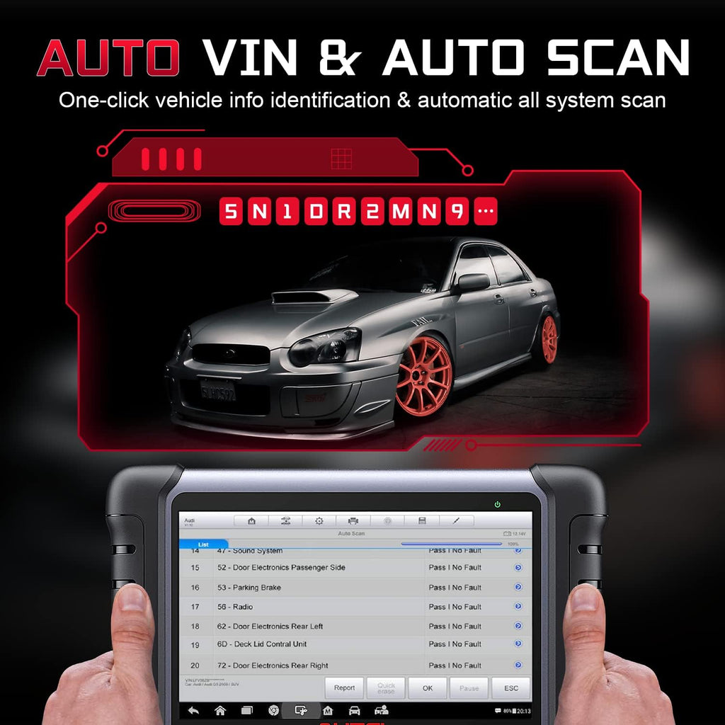 Autel MaxiCOM MK808Z OBD2 Bidirectional Scan Tool 28+ Service A7