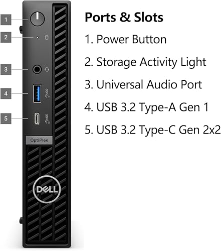 OptiPlex 7020 Micro Desktop, 14th Gen i5, 32GB RAM, 1TB SSD k7m