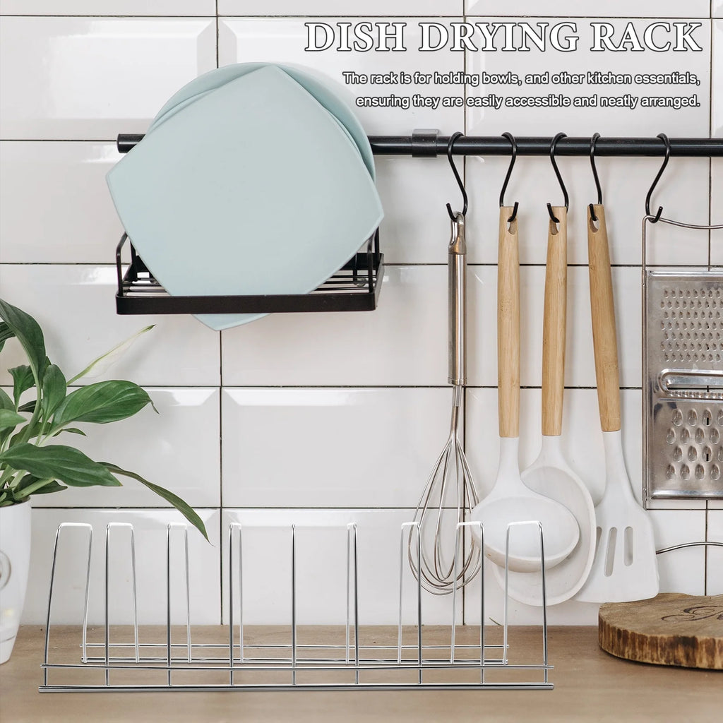 Kitchen Dish Drying Rack Stainless Steel Storage Tray a7