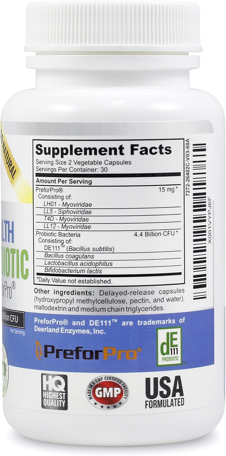 Probiotic Prebiotic Gut Health Supplement 4.4 Bn CFU k7
