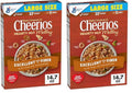 Cheerios Hearty Nut Medley Breakfast Cereal, Maple Cinnamon Flavored, Made With Whole Grain, Family Size, 20 oz