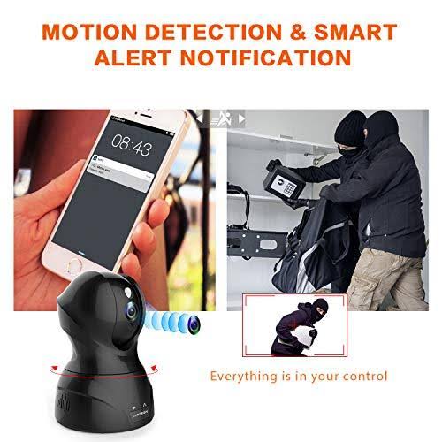 Security Camera 1080p WiFi Pet Camera Indoor Pan Tilt Zoom a7