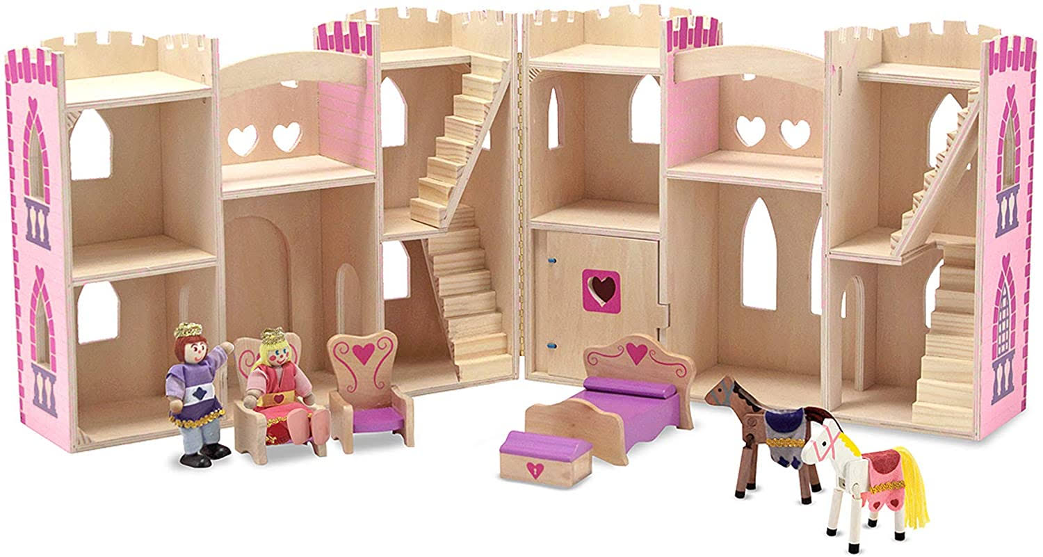 Melissa u0026 Doug 13708 Fold and Go Princess Castle