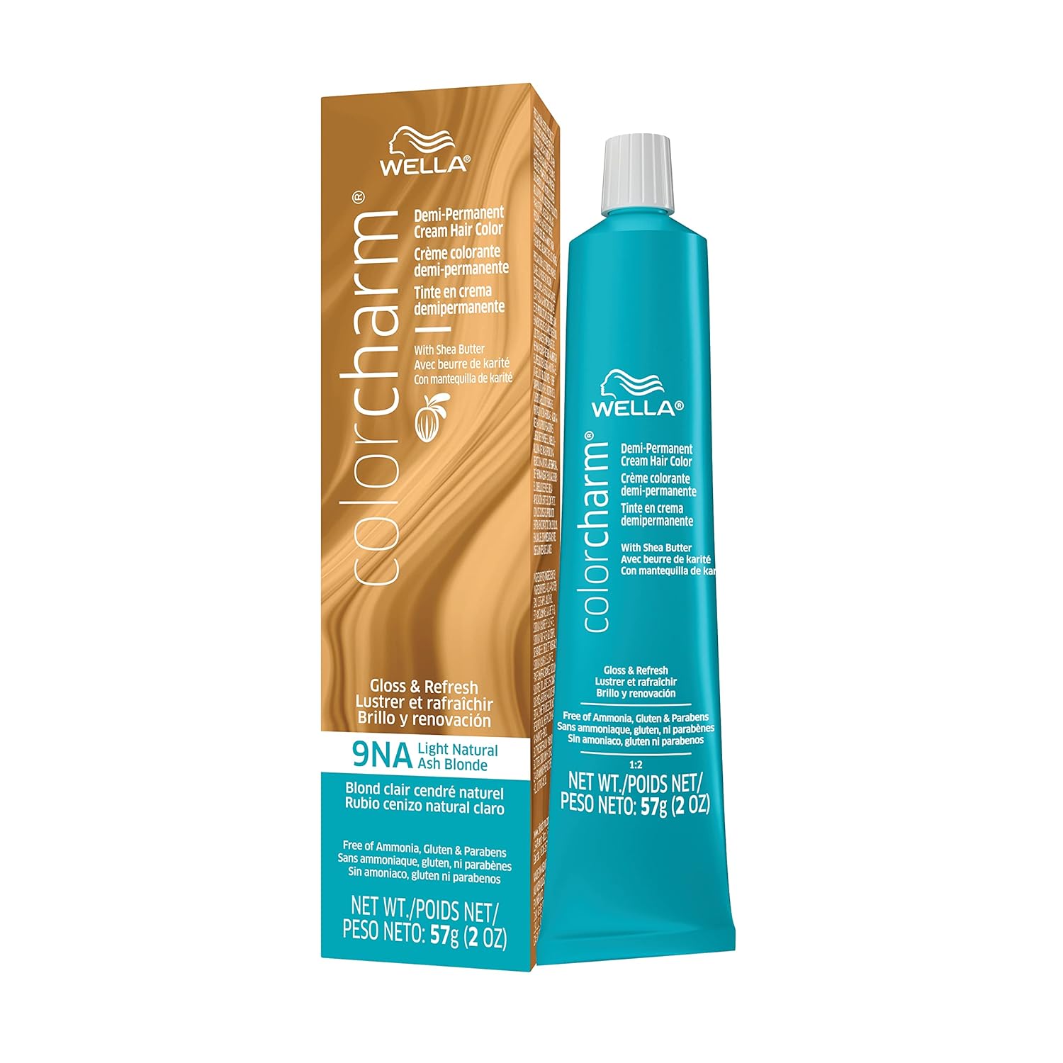 Demi Permanent Hair Color 9NA Light Natural Ash Blonde k7p
