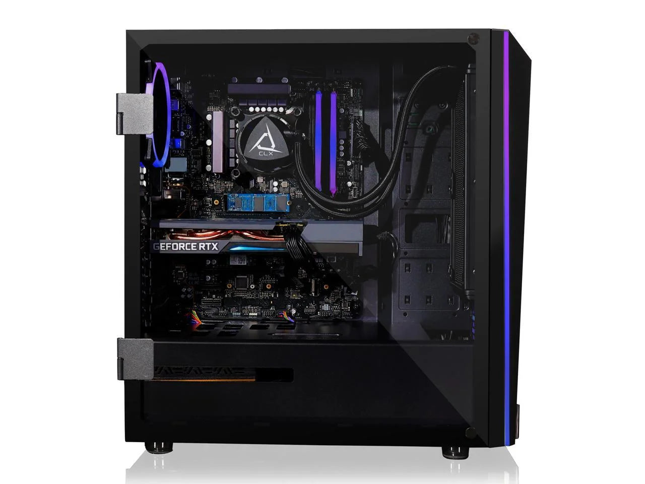 Gaming Desktop Liquid Cooled Intel Core i7 32GB DDR4 RTX 3060 500GB SSD 4TB HDD Windows 11 k7