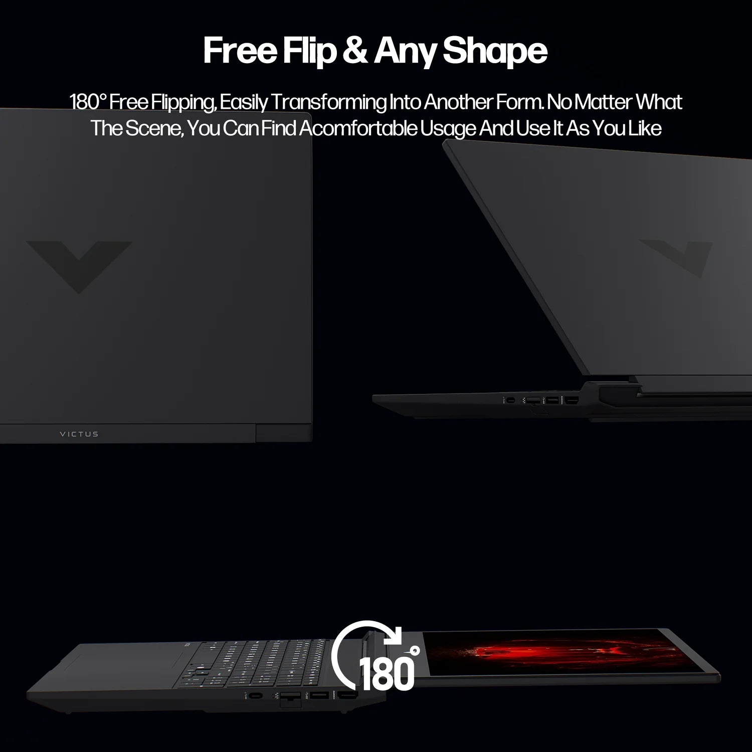 Gaming Laptop 15.6 FHD 144Hz AMD Ryzen 7 RTX 4050 64GB RAM 2TB SSD k7