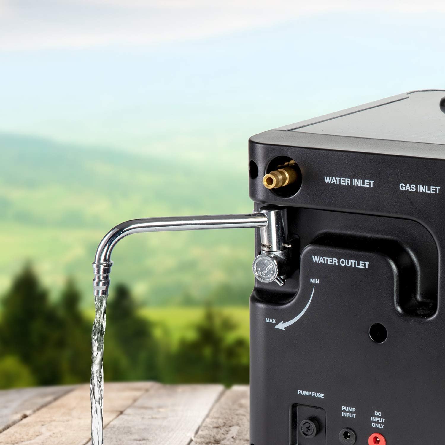 Portable Propane Water Heater & Shower Pump for Camping a7