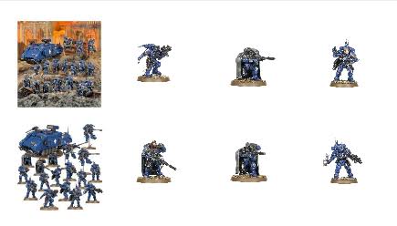 Space Marines Combat Patrol 40K a7