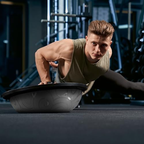 Balance Trainer Half Exercise Ball for Home Gym Core Strength Fitness a7