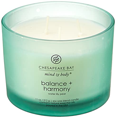 Scented Candle Cashmere Jasmine Lavender Thyme 11oz White k7