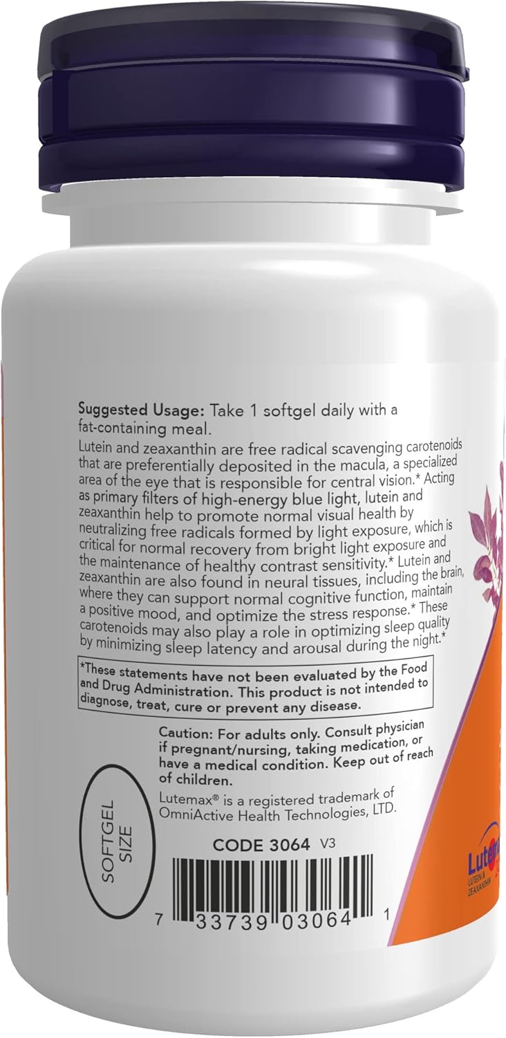 Lutein & Zeaxanthin Softgels, 60 Count (2 Pack) a7