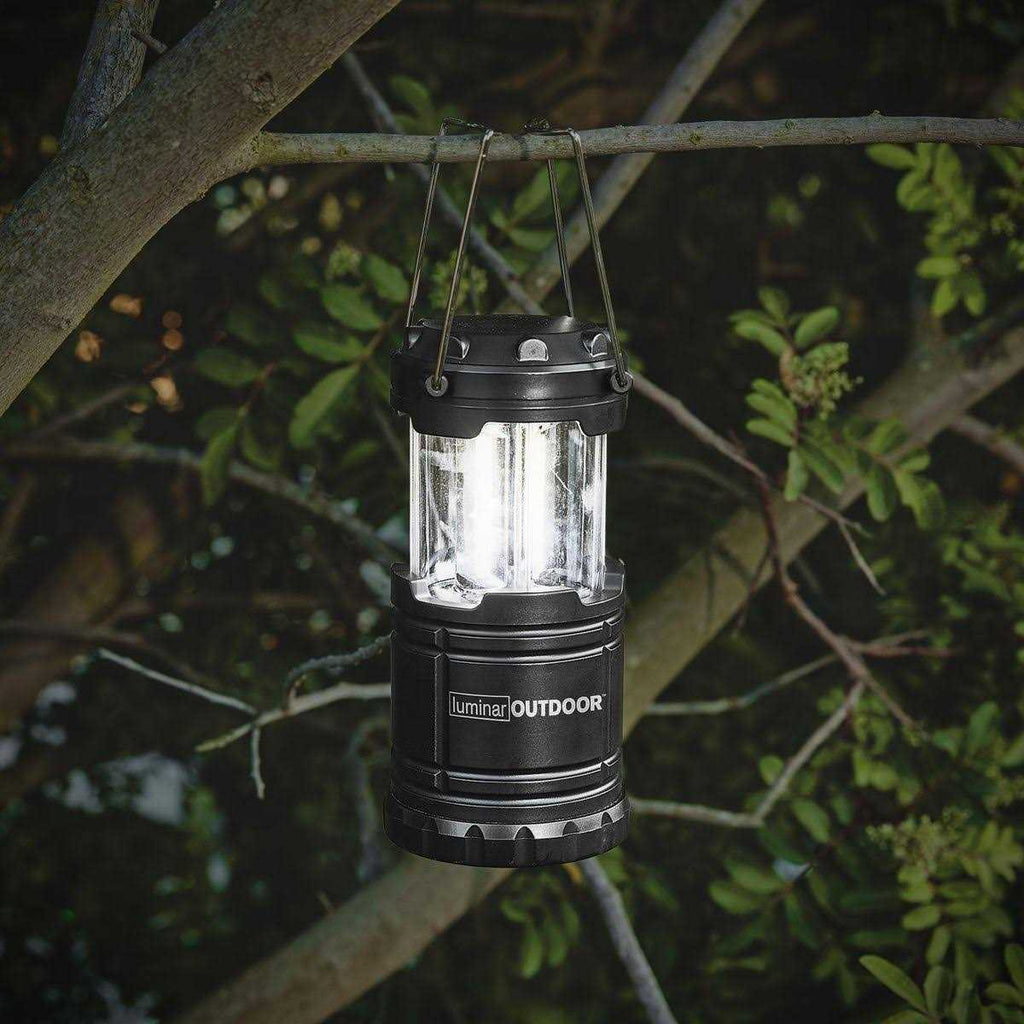 Outdoor Compact Pop-Up Lantern 250 Lumen LED Wide Area Light k7p