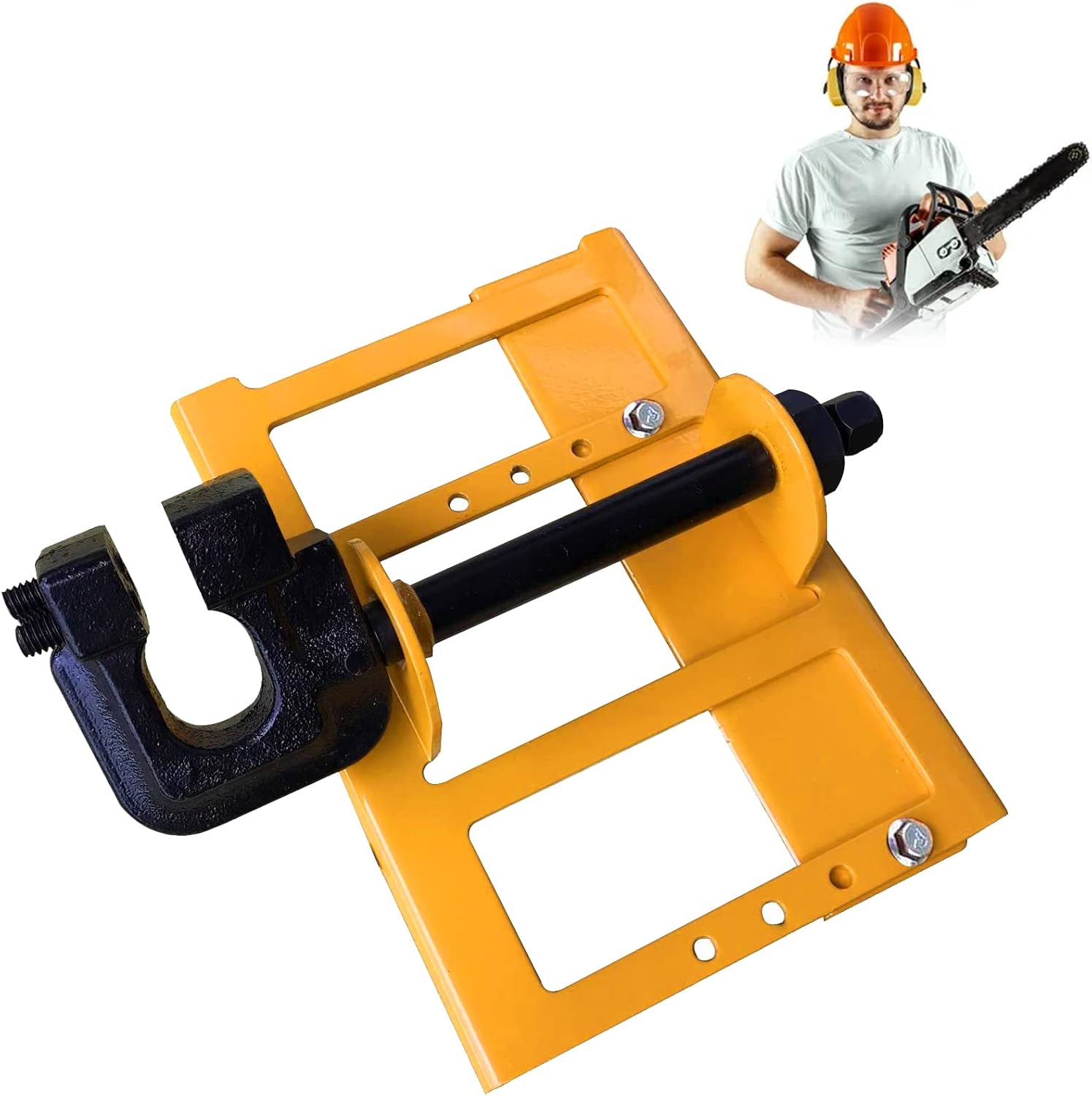 Vertical Chainsaw Mill Lumber Cutting Guide Steel Timber Attachment7k