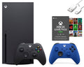 Microsoft Xbox Series X Next Gen Bundle with Two Wireless Controllers, 3 Month Game Pass Ultimate, Mazepoly Accessories